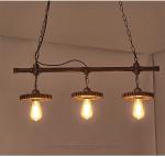 Retro Industrial Style Chandelier Creative Restaurant Iron Lamp Bar Clothing