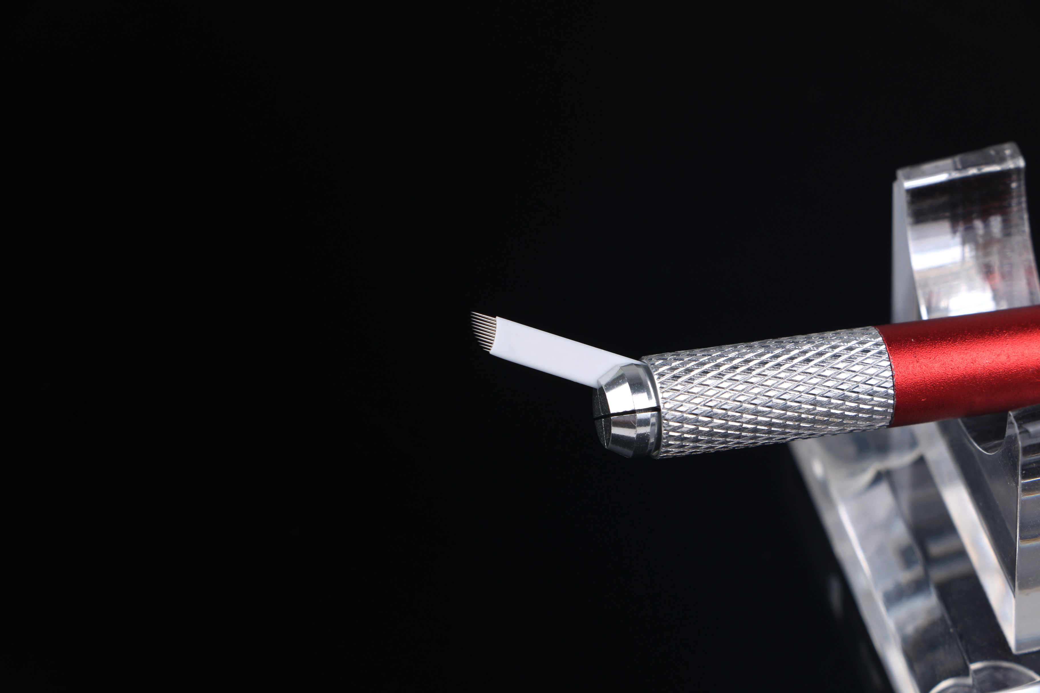 Minimum Trauma 0.25mm 9 Pin White Curve Blade For 3D Eyebrow Microblading Pen