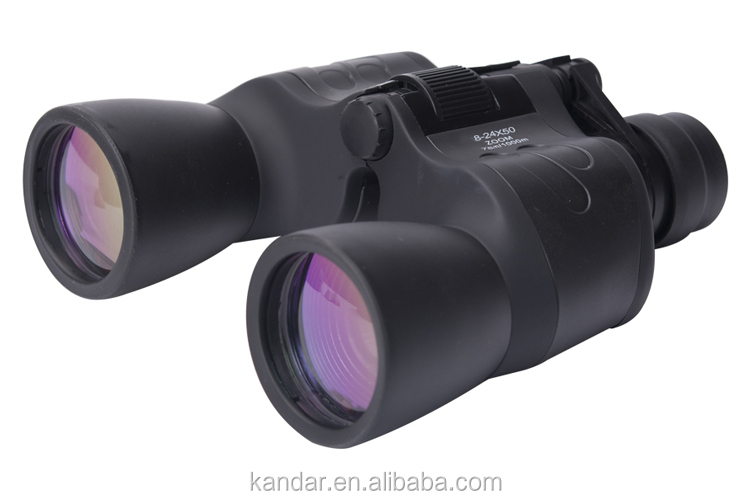 50mm Objective Diameter 8-24X Portable Zoom Binocular for Safari and Wildlife Tours