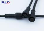 Round Ebike Battery Connectors 3 Pin IP67 Power Cable Male Female Connector