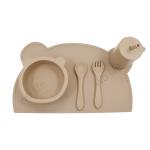 Eco Friendly FDA Baby Silicone Suction Bowl BPA Free