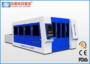 Quality IPG Raycus Coherent 5mm Laser Sheet Metal Cutter with Pallet Working Table wholesale