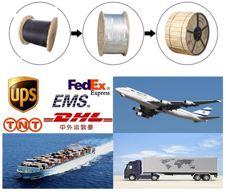 96 Core GYTS SM G652D PE Outdoor Armoured Fiber Optic Cable with 20D Bending Radius