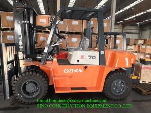 Quality 420Km/h 7 T Diesel Forklift Truck For Container Operation Inside wholesale