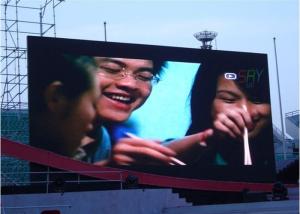 Quality 7500cd / sqm Outdoor LED Screen Hire WIFI / USB Waterproof LED Display wholesale