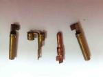 Brass Nickel Plating Progressive Metal Forming , Metal Stamping Parts Cable