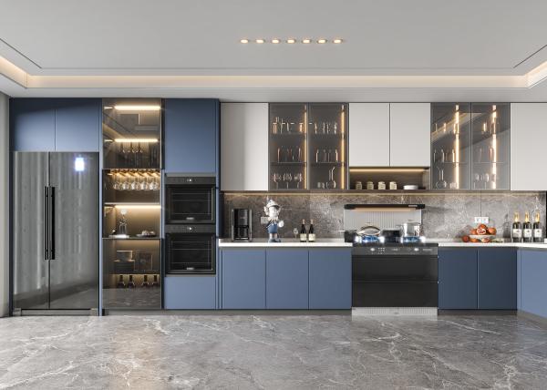 Cheap Customized Modular Household Indoor With Multiple Kitchen Cabinet Furniture for sale