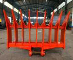 High quality strength wear resistance material excavator rake bucket for mini