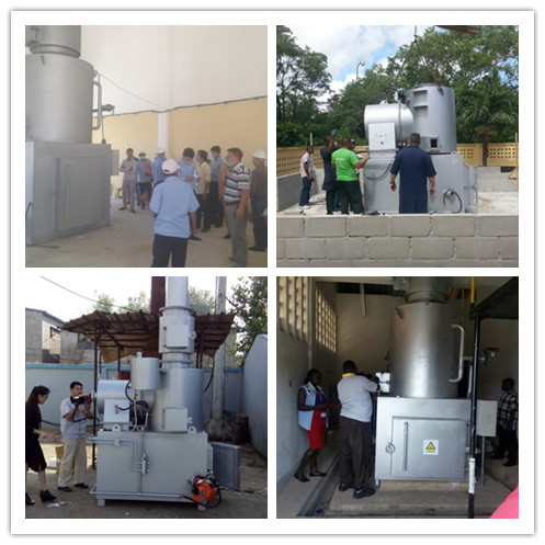 Customized Voltage and Video Outgoing-Inspection CPU Gold Recycling Plant E-Waste Recycle Incinerator Machine