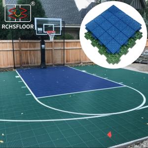 Quality PP Badminton Pickleball Courts Flooring Interlocking Plastic Floor Tiles wholesale