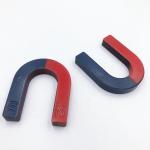 Red Blue U Shaped 200degrees 30mm Teaching Magnet