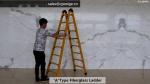 A Frame 6ft 2X7 Fiberglass Folding Ladder