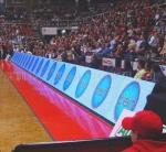 P8 P10 Stadium LED Display , Advertisement Sports Display Screen Long Lift Span