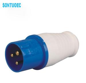 Quality IP44 3 Pin 16A 230V Flush Mounted Industrial Plug Socket wholesale
