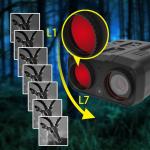 NVG Digital Infrared Night Vision Goggles Binoculars Red Low Light Full Color 4K