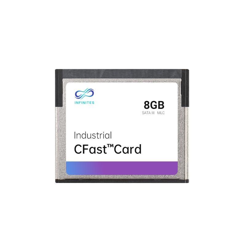 Industrial Cfast Card Hi-Speed 16GB PATA, If35, 4GB, SLC Flash, 0&deg; C to 70&deg; C Small Size Sturdy and Durable High Reliability
