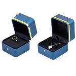 Custom Logo Paper Jewelry Boxes Rigid Cardboard Luxury Jewelry Paper Gift Box