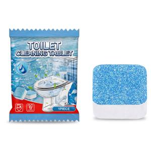 Quality Bathroom Solid Bubble Block Blue Toilet Bowl Cleaner Tablets Customized wholesale