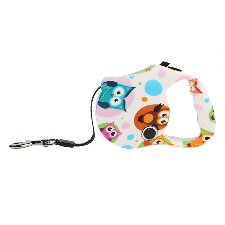 360 Degree Tangled Pet Retractable Leashes Firm Buckle 5m Retractable Dog Lead