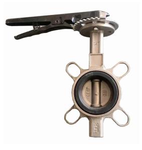 Quality 2.5 inch CF8 150lb wafer butterfly valve wholesale