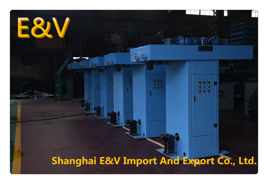 Frequency Automatic Adjust Copper Continuous Casting Machine For Oxygen Free Upward Copper Rod
