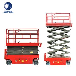 Quality 6-18 M Construction Scissor Lift Mobile Electric Hydraulic Scissor Lift wholesale