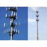 Buy cheap Communication Steel Structure Tower ASTM A123 4.8S Bolt Grade Silver Color from wholesalers