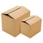 Practical Kraft Paper Corrugated Gift Box Dustproof Wear Resistant