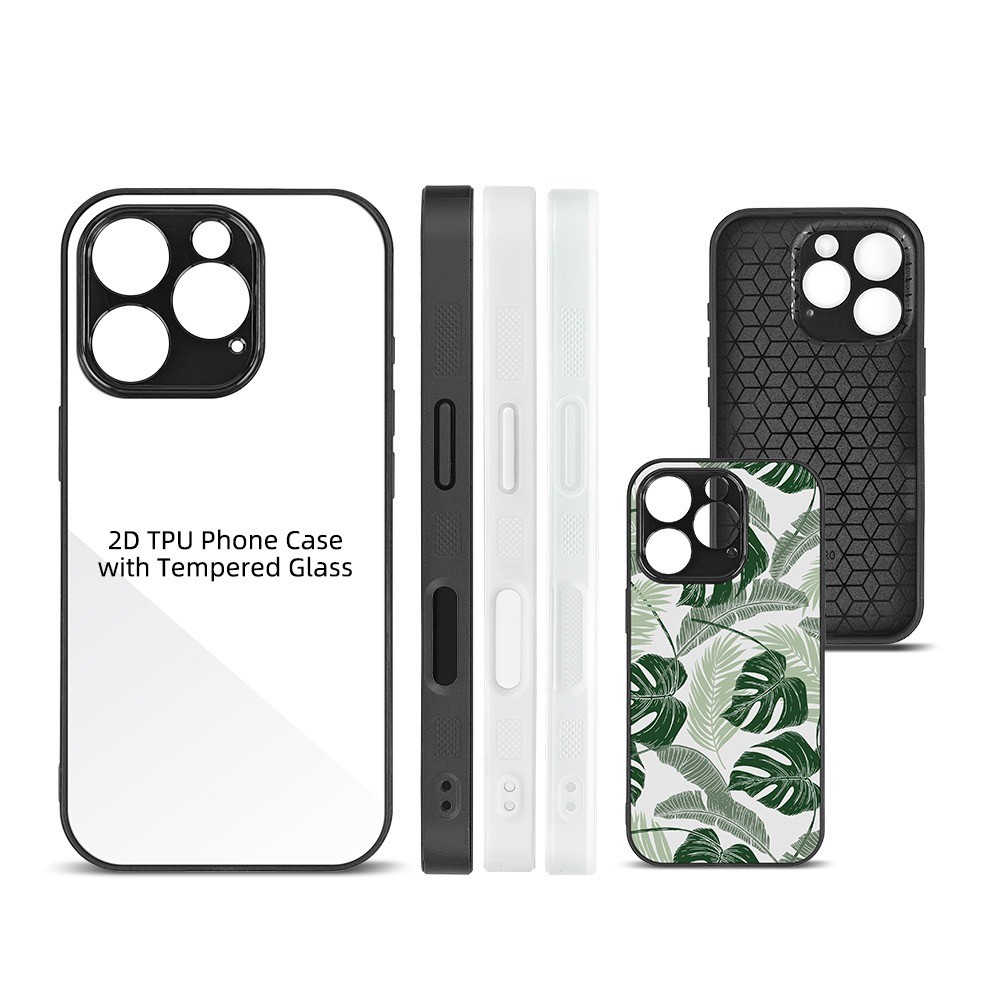 DIY Custom Tempered Glass Sublimation Phone Case For IPhone 16