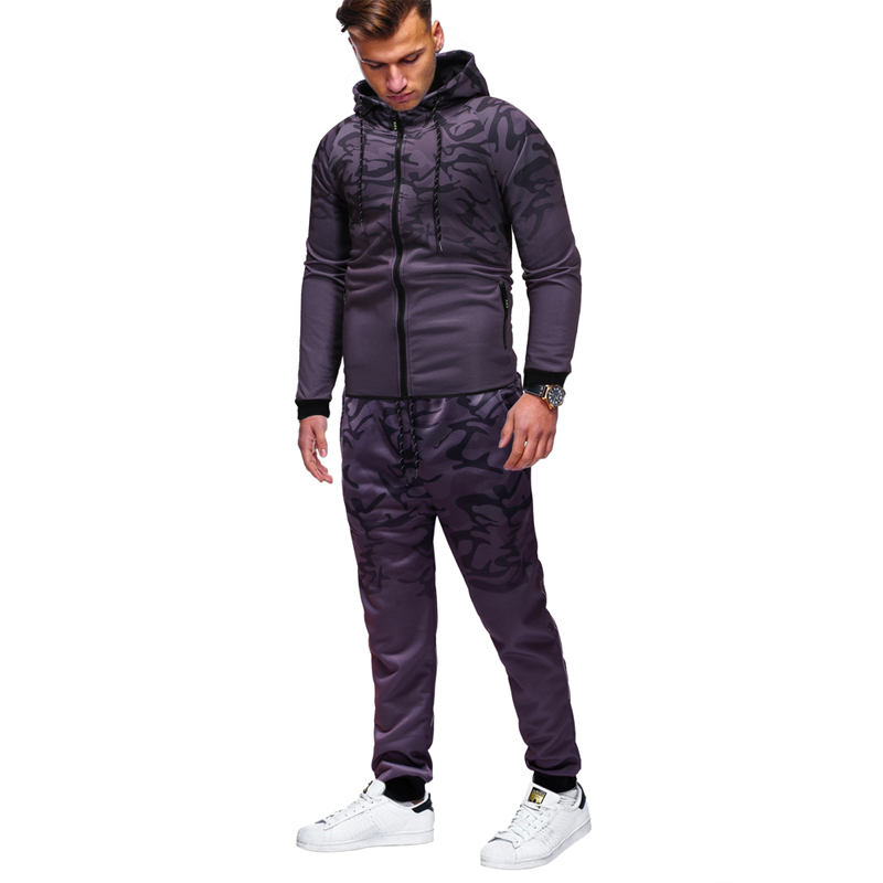High Quality Custom polyester Fabric Sublimation Mens Slim Fit Hoodies Street Tracksuit