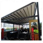 Customized Waterproof Retractable Awning Aluminum PVC Pergola Roof Sunshade