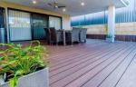 150*25mm WPC Products Special White Outdoor Decking Flooring for Terrace/Fence