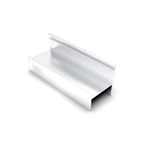 Quality Shiny Silver Interior Sliding Window 6063 Aluminum Channel Extrusions wholesale