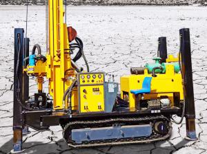 Quality Crawler Type Pneumatic 400meter Water Borewell Machine wholesale