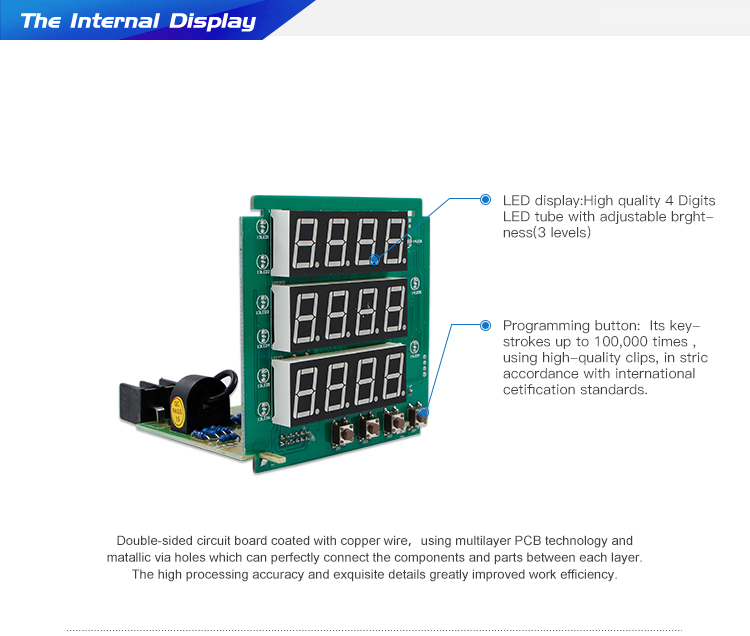CN-UIF33 96*96 mm Single Phase A&V&Hz Multi Meter for electrical panels