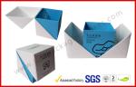Foldable Card Board Packaging , Tea Bag Coffee Bag Paper Box With Spot UV