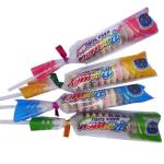 Funny Milk Flavored Brochette Sugar Candies With Jar Various Candy Shapes