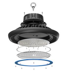 Quality Warehouse Led High Bay Lights Industrial 60 Degree 200w Ufo wholesale