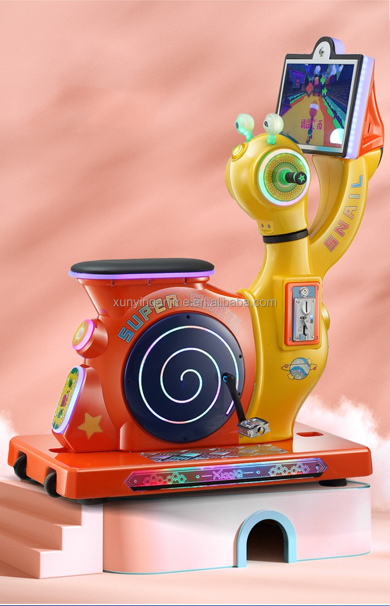 Amusement Game Center Kiddie Ride with Metal Acrylic Plastic Material and Controller
