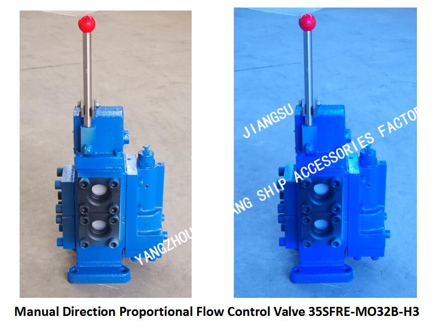 Marine Manual Proportional Flow Directional Compound Valve Model 35SFRE-MO32-H3