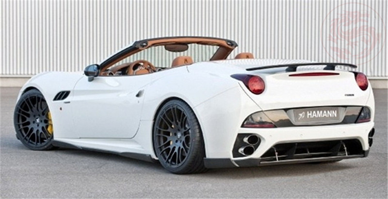 For Ferrari California Carbon Fiber Body Kit California Upgraded for Hamann-style Front Shovel Rear Diffuser Spoiler