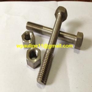 Quality SS316 machine bolt DIN933 DIN931 in stock wholesale