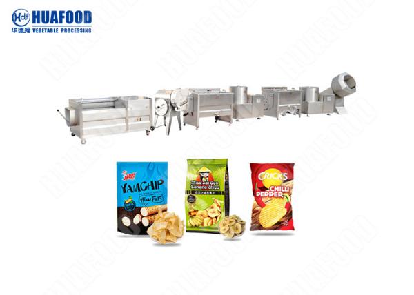Multifunctional Industry Process Sweet Potato Chips Line/Potato Chips Making