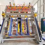 Poplar Wood Adjustable Pallet Size Pallet Nailing Machine