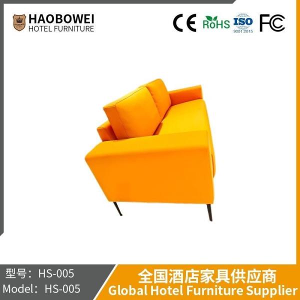 Foshan Furniture High-End Hotel Apartment Modern Simple Sofa Reception Area