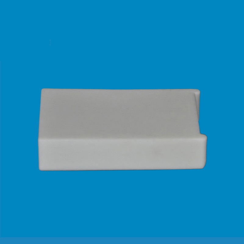 95% Alumina Ceramics Parts White High Electrical Insulation Size Customized