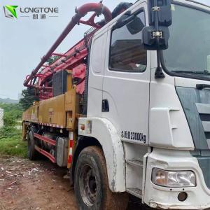 Quality 180m³ Used Truck Concrete Pump , Diesel Concrete Pump Truck With Boom wholesale