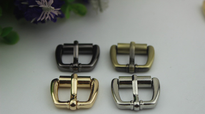 Custom 20 MM Gunmetal Color Metal Roll Pin Bag Belt Buckle Bag Hardware
