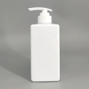 Quality PET Plastic Cuboid 550ml Shampoo Pump Bottles wholesale