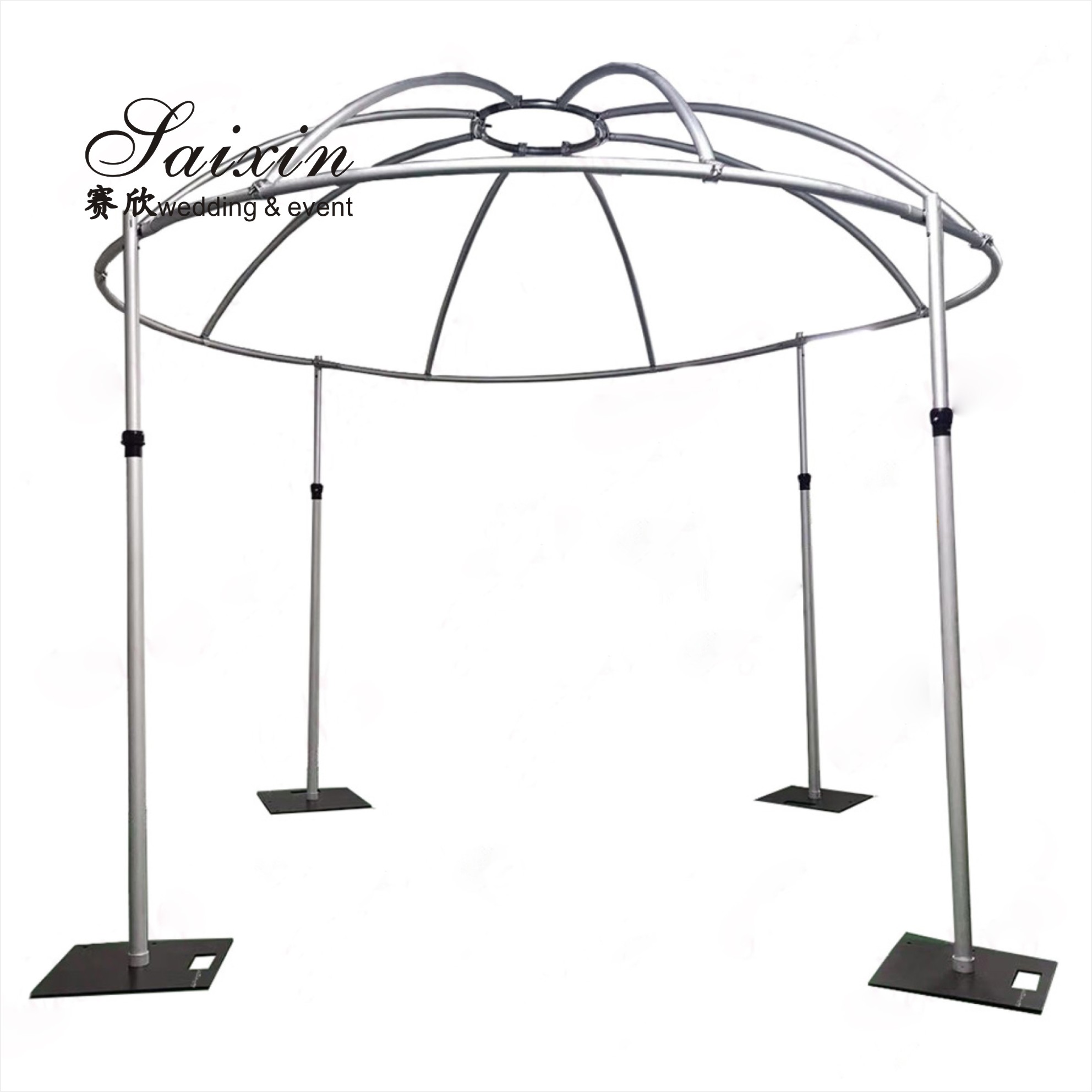 SX-390 Wholesale 3m*6m strong portable wedding stag decoration backdrop drape pipe stands